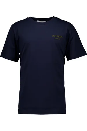 Iceberg Top, Herre, Blå, L, Bomuld, Navy T-Shirt