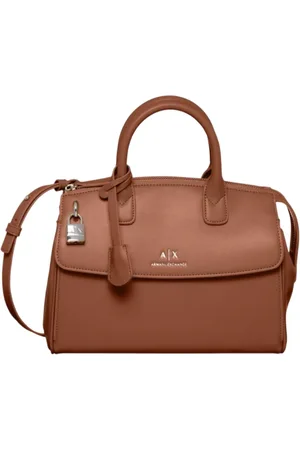 Armani Exchange Taske, Dame, Brun, ONE SIZE, Uld, Brun Skuldertaske Elegant Design