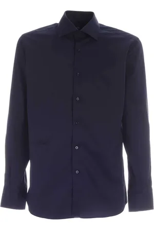 Karl Lagerfeld Skjorte, Herre, Blå, 3XL, Bomuld, Signature Shirt