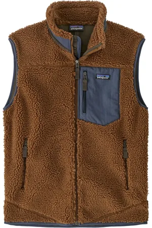 Patagonia Jakke, Herre, Brun, XL, Uld, Classic Retro-X Vest
