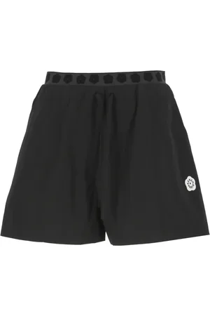 Kenzo Shorts, Dame, Sort, S, Bomuld, Elastiske shorts