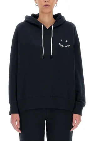 Paul Smith Sweathshirts & Hoodies, Dame, Sort, XS, Bomuld, Cozy Hooded Sweatshirt
