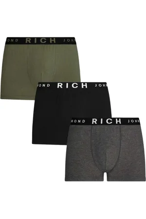John Richmond Undertøj, Herre, Flerfarvet, 2XL, Bomuld, Tripack Boxer Low Waist
