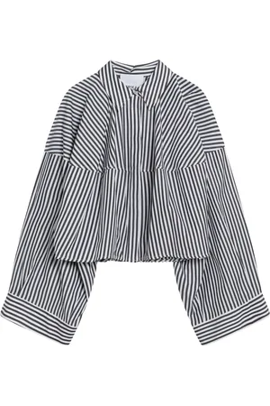ERIKA CAVALLINI Bluser & Skjorter, Dame, Blå, 2XS, Elegant Bluse til Kvinder