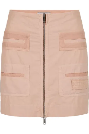 Iceberg Nederdel, Dame, Lyserød, L, Bomuld, Blush Cotton Parachute Canvas Kort Nederdel