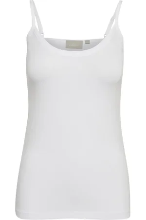 INWEAR Top, Dame, Hvid, 2XS, Uld, Ærmeløs Top