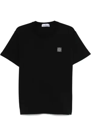 Stone Island Top, Herre, Sort, S, Bomuld, T-Shirt