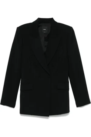 Pinko Jakke, Dame, Sort, L, Blazer