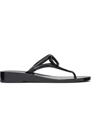 VALENTINO GARAVANI Sko, Dame, Sort, 35 EU, VLogo Signature Flip Flops