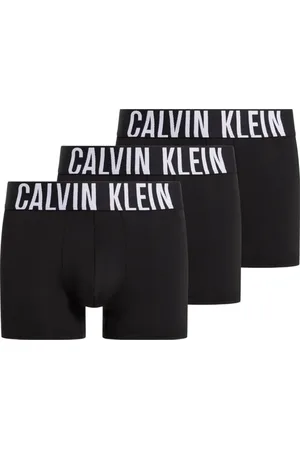 Calvin Klein Undertøj, Herre, Sort, S, Sort Trunk Shorts 3-Pakke