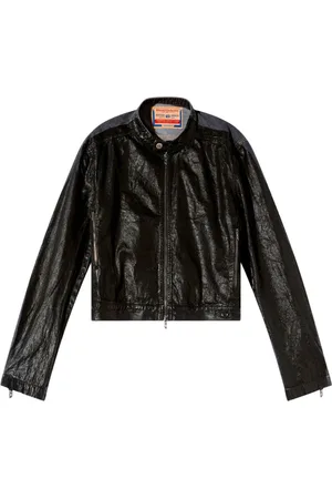 Diesel Jakke, Herre, Sort, XL, Uld, Stilfuld Jakke