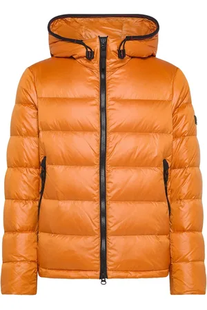 Peuterey Jakke, Herre, Brun, XL, Polyester, Letvægts Ripstop Hætteforet Puffer Jakke