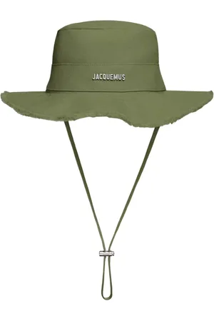Jacquemus Tilbehør, unisex, Grøn, 56 CM, Bomuld, Bucket Hat