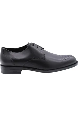 HUGO BOSS Sko, Herre, Sort, 43 EU, Læder, Vossenstraat Flats