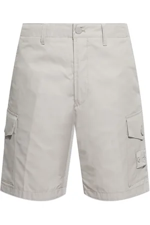 Stone Island Shorts, Herre, Grå, W31, Bomuld, Shorts Capsule Ghost
