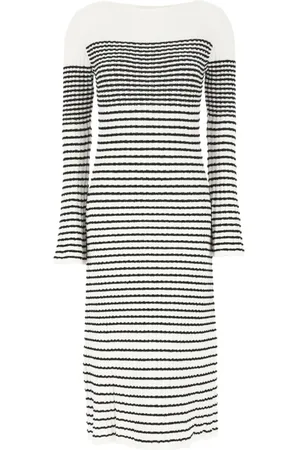 Proenza Schouler Kjole, Dame, Flerfarvet, L, Polyester, Midi Kjole