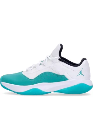 Jordan Sko, Herre, Blå, 43 EU, Læder, Low Air 11 Sneaker