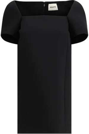 Khaite Kjole, Dame, Sort, XL, Uld, Mini Benji Kjole