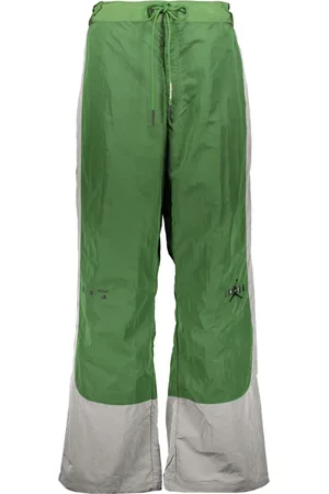 OFF-WHITE Bukser, Herre, Grøn, L, Nylon, Wide Bukser