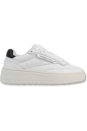 &Copenhagen Sko, Dame, Hvid, 37 EU, Læder, Retro Low Top Sneakers