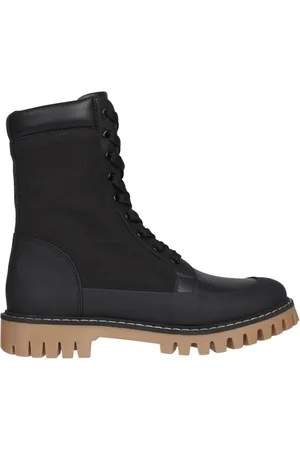 Tommy Hilfiger Sko, Dame, Sort, 36 EU, Læder, Casual Snørestøvle
