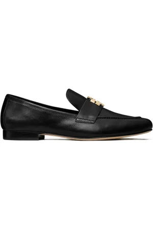 Tory Burch Sko, Dame, Sort, 36 1/2 EU, Læder, Eleanor Læder Loafers