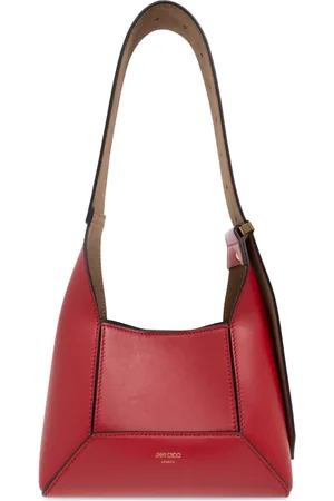 Jimmy Choo Taske, Dame, Rød, ONE SIZE, Uld, Diamond Small Skuldertaske