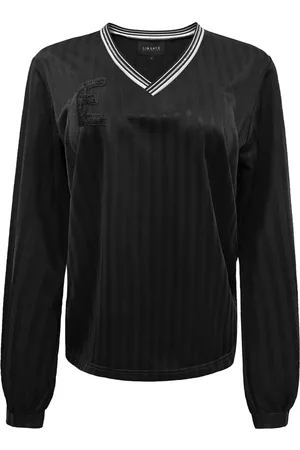 Liberté Top, Dame, Sort, L, Uld, Fodbold-look LS T-shirt i sort