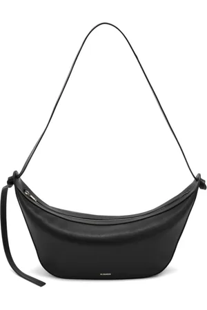 Jil Sander Taske, Herre, Sort, ONE SIZE, Uld, Knot Crossbody Taske
