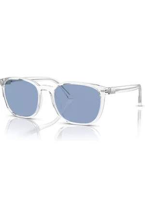 Ralph Lauren Tilbehør, Herre, Grå, 55 MM, Crystal Blue Solbriller
