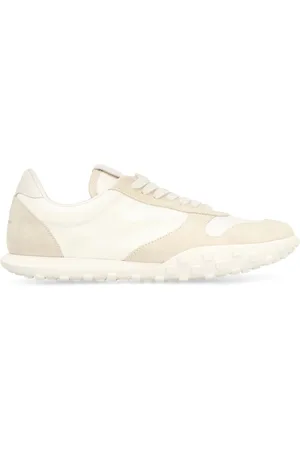Jil Sander Sko, Herre, , 42 EU, Polyester, Kontrastfarvede Low-Top Sneakers
