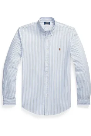 Ralph Lauren Skjorte, Herre, Blå, 2XL, Afslappet Skjorte