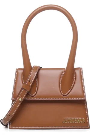 Jacquemus Taske, Dame, Brun, ONE SIZE, Bomuld, Elegant Mini Taske