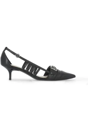 Pinko Sko, Dame, Sort, 41 EU, Læder, Nappa Læder Slingback Pumps med Spids Tå