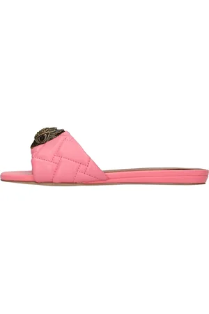 Kurt Geiger Sko, Dame, Lyserød, 41 EU, Læder, Sliders