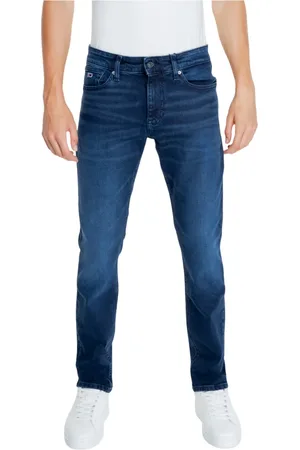 Tommy Hilfiger Jeans, Herre, Blå, W32 L32, Bomuld, Slim-Fit Jeans