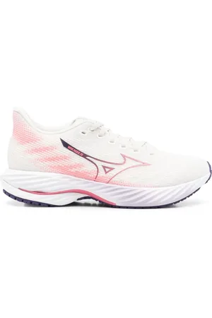 Mizuno Sko, Dame, Lyserød, 37 1/2 EU, Rosa Sneakers med Logo Print