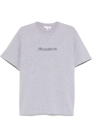 J.W.Anderson Top, Herre, Grå, S, Crew Neck T-shirt