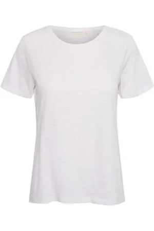 INWEAR Top, Dame, Hvid, XS, Bomuld, Klassisk T-shirt