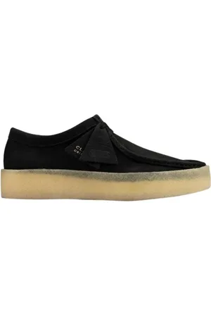 Clarks Sko, Herre, Sort, 45 1/2 EU, Uld, Wallabee Cup Loafers