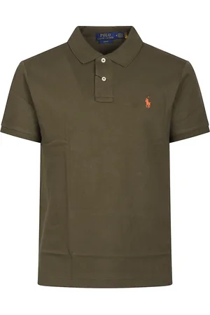 Ralph Lauren Top, Herre, Grøn, XL, Klassisk Polo Skjorte
