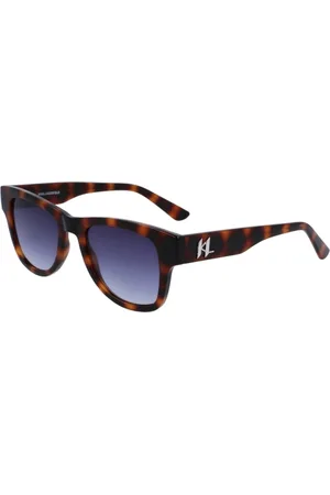Karl Lagerfeld Tilbehør, unisex, Brun, 56 MM, Injected solbriller
