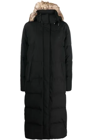 Ralph Lauren Frakke, Dame, Sort, M, Bomuld, Isoleret Puffer & Dunjakke
