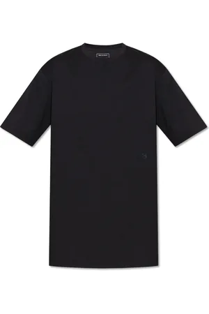 Y-3 Top, unisex, Sort, S, Bomuld, Logo T-Shirt