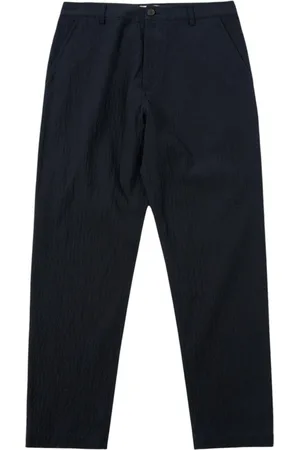 Universal Works Bukser, Herre, Blå, W30, Moderne Militær Chino Bukser