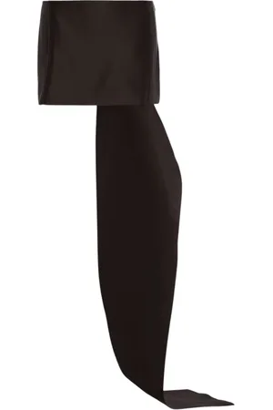Prada Nederdel, Dame, Sort, S, Kort Silkenederdel