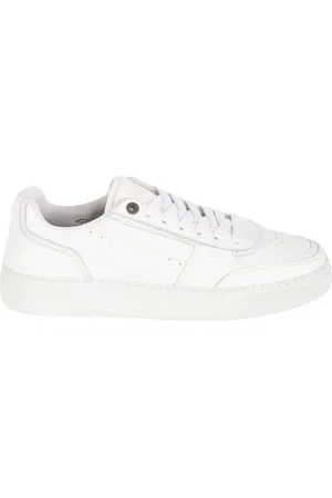 Represent Sko, Herre, Hvid, 45 EU, Læder, Læder Sneakers med Gummisål