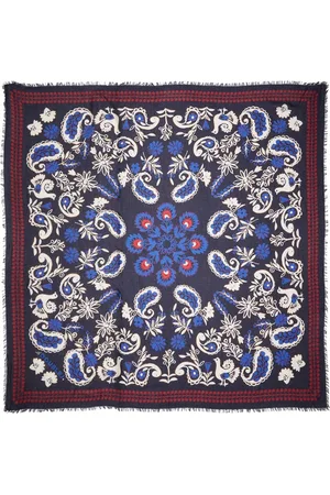La DoubleJ Tilbehør, Dame, Blå, ONE SIZE, Uld, Forest Scarf