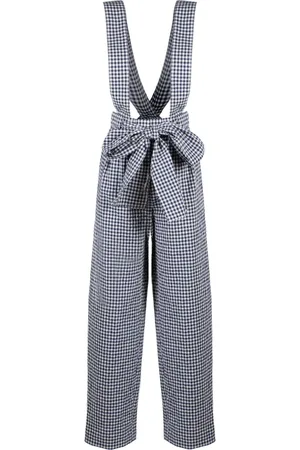 Kenzo Jumpsuits & Playsuits, Dame, Sort, S, Bomuld, Knot Pants Strap