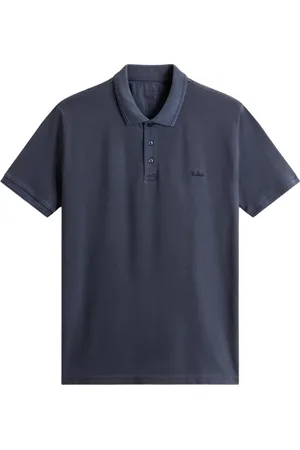 Woolrich Top, Herre, Blå, XL, Mackinak Cotton Piquet Polo Shirt